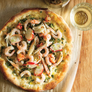 Pizza fruits de mer
