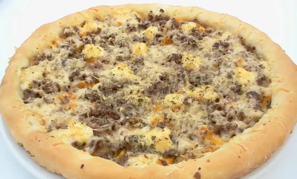pizza viande hachée